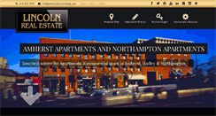 Desktop Screenshot of amherstlincolnrealty.com